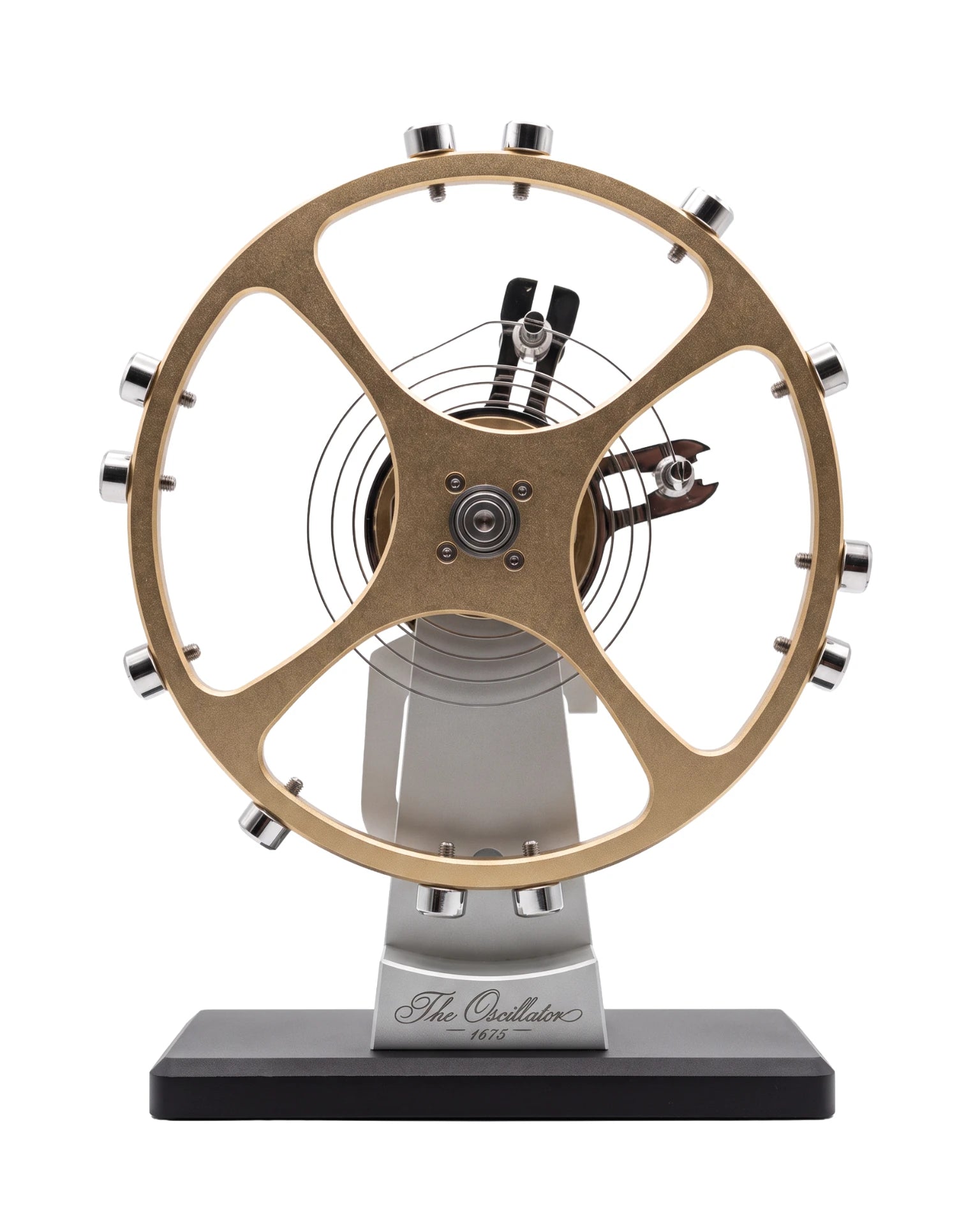 THE OSCILLATOR — back view and 1675 engraving