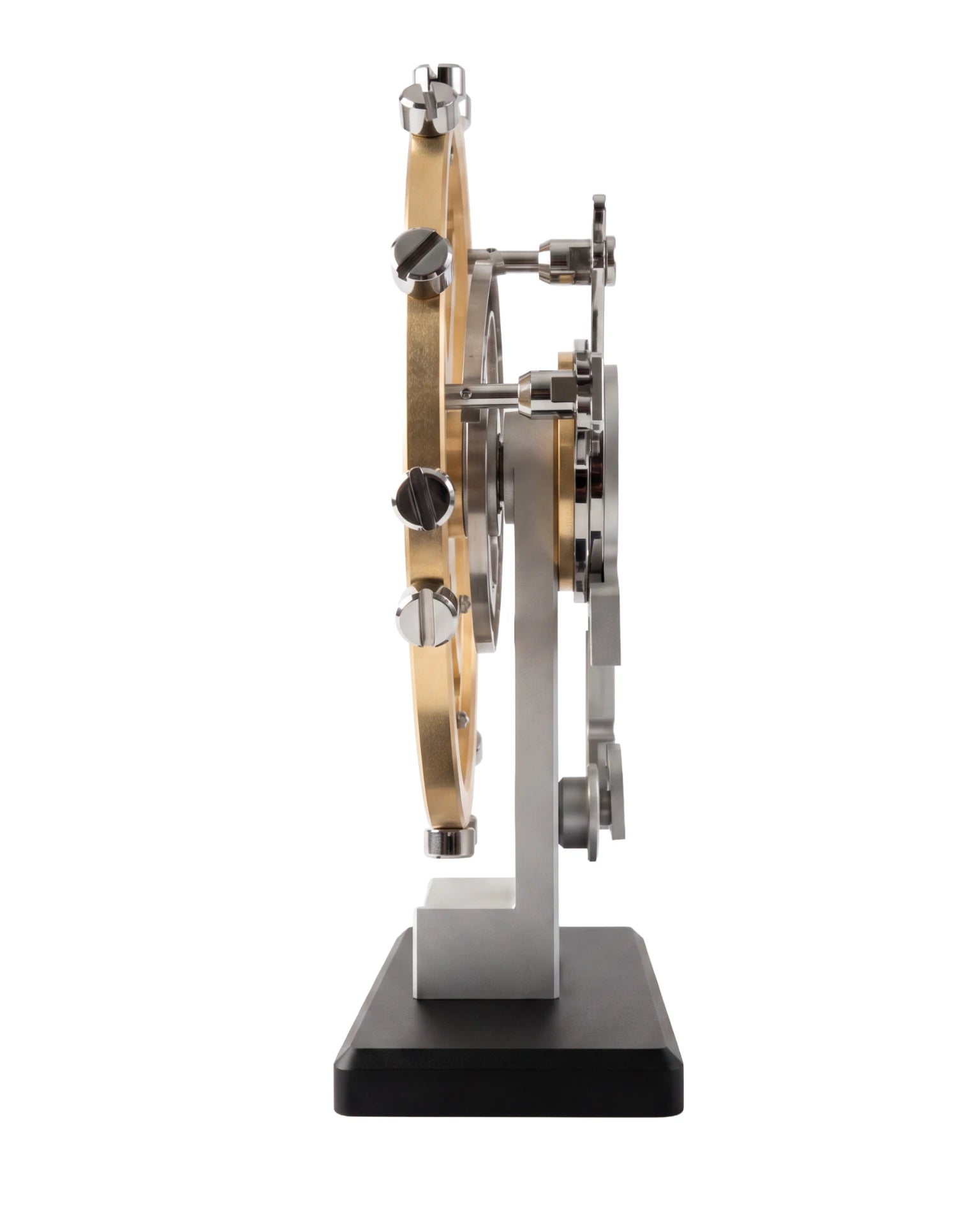 THE OSCILLATOR — side view of the balance spring