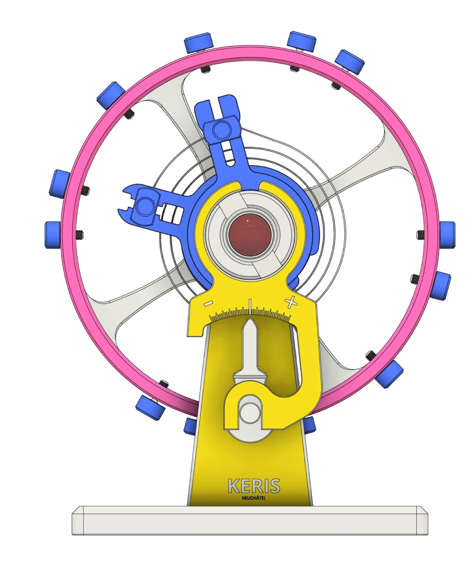 THE OSCILLATOR — technical design drawing