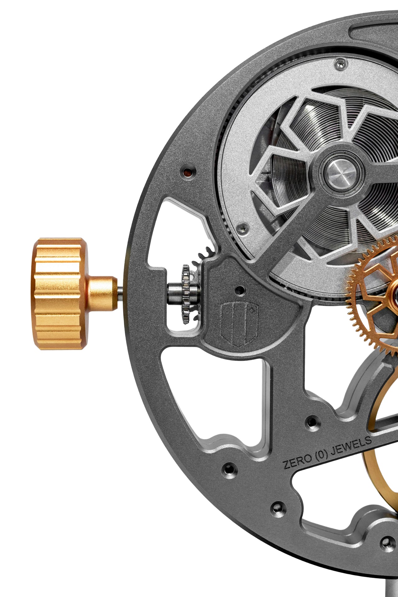 MECA Rhodium — Crown detail